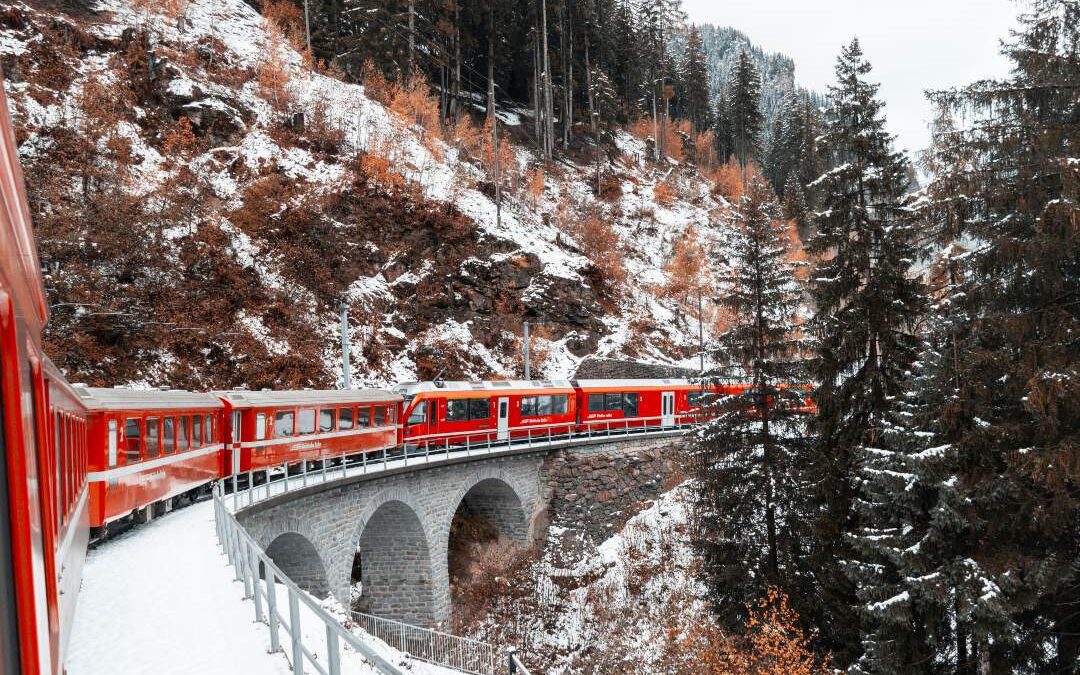 Advent Švicarska alpskom željeznicom, 4 dana autobusom